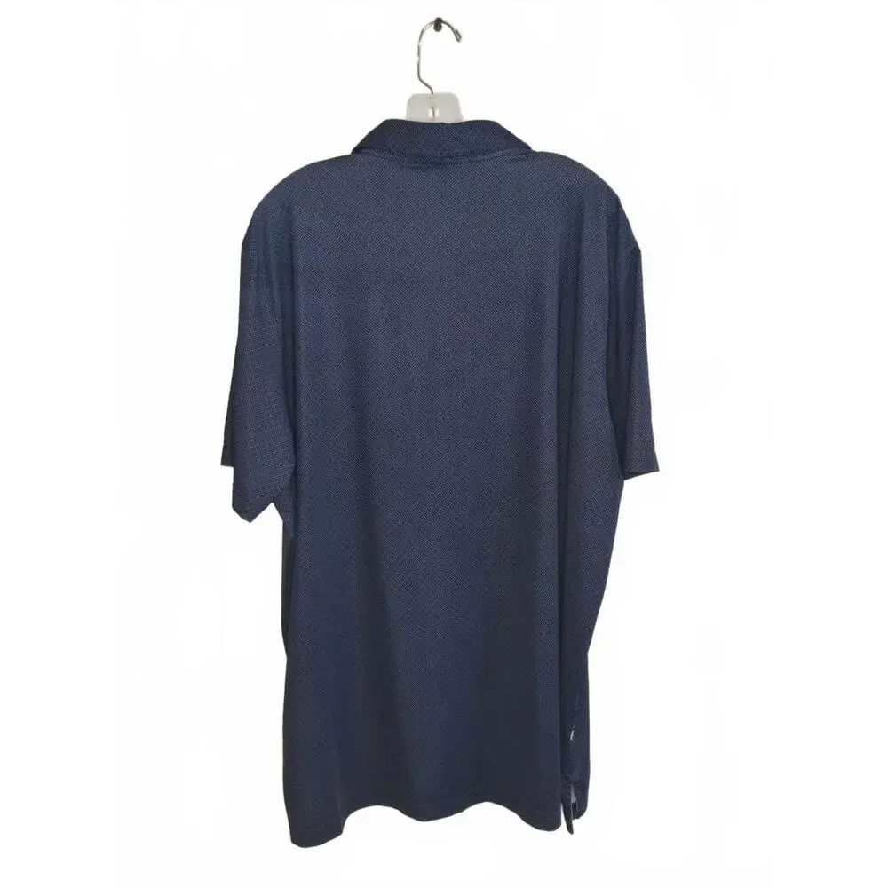 Adidas Men's Navy Blue Polo Shirt Size 2XL